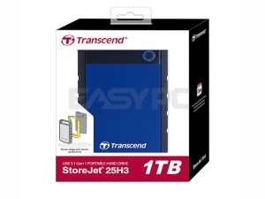 Hard disk TRANSCEND TS1TSJ25H3B eksterni/2TB/2.5"/USB 3.0/plava - Img 2