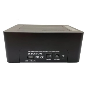HDD Docking station USB 3.2 2xSSD/HDD LC-DOCK-C-V2 Crni - Img 4