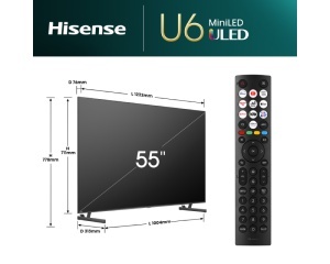 HISENSE 55 inča 55U6NQ Mini-LED 4K UHD Smart TV - Img 2