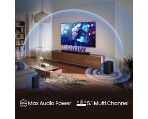 HISENSE AX5100Q Dolby Atmos soundbar sa bežičnim subwooferom crni - Img 2