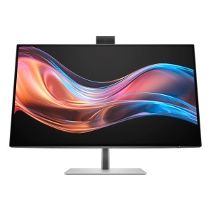 HP 27" Flat IPS black AG 4K UHD 3840x2160@60Hz Conferencing,16:9,2000:1,400cd/m²,5ms,178°/178°,HDR 400,Edge-lit,1 TB4,5 USB-A 3.2,2 USB-C 3.2,1 DP1.4/out,RJ-45,HDMI 2.0, 5MP HDR camera,4x3W,Pivot/Height/Swivel/Tilt,VESA100x100mm,3yw,Black/S 8K135AA