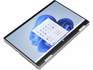 HP consumer HP Pavilion x360 Convertible 14-ek2006nm, Intel Core 5 120U, 16GB RAM onboard, 512GB PCIe NVMe M.2 SSD, 14" IPS FHD 1920x1080 multitouch, Intel Graphics, Backlit, 2 USB-A 3.1, 1 HDMI 2.1, 1 USB-C 3.2, BT 5.3, FreeDOS, YU, Natura A03GJEA