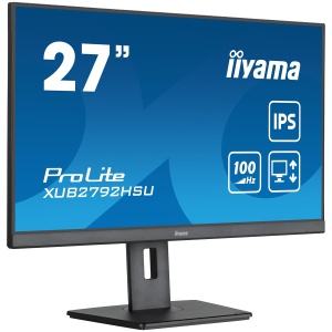 IIYAMA Monitor LED XUB2792HSU-B6 27" IPS Slim-line 1920 x 1080 @100Hz 250 cd/m² 1300:1 0.4ms HDMI DP 4x USB 3.2 HDCP height, swivel, tilt, pivot (rotation both sides) 3y XUB2792HSU-B6 - Img 2