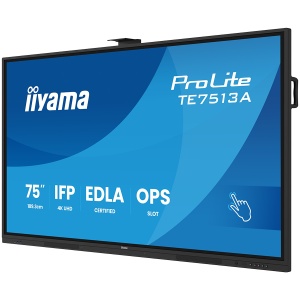 Iiyama Prolite TE7513A-B2AG 75''UHD VA 3840x2160 400cd 1200:1 8ms Android 1, 8/128GB, 40-Points, VGA, HDMI 2x HDMI-out 2x USB-C, Audio mini-jack and Optical Out (S/PDIF), USB Touch Interface, Landscape mode, Media Play USB Ports, AntiGlare Glass,LAN TE751 - Img 3