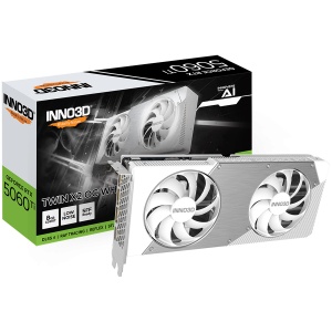 INNO3D GEFORCE RTX 5060 Ti 8GB TWIN X2 OC WHITE N506T2-08D7X-193075W