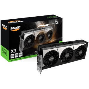 INNO3D NVIDIA RTX-5090 X3 32GB GDDR7 512bit, 2410 Mhz / 28 Gbps, 3x DP, 1x HDMI, 3 fan, 3 slot N50903-32D7-17593928