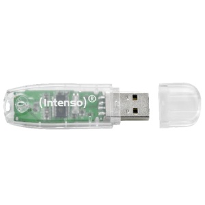 (Intenso) USB Flash drive 32GB Hi-Speed USB 2.0,Rainbow Line,TRANSP. - USB2.0-32GB/Rainbow - Img 2