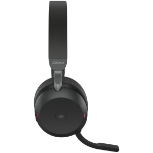 JABRA EVOLVE2 75, Link390a MS Stereo Black, EVOLVE2 75 headset Black MS, Link 380 BT adapter USB-A MS,1.2m USB-C to USB-A cable, carry pouch, warranty and warning (safety leaflets) 27599-999-999 - Img 4