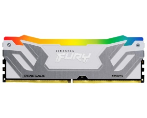 KINGSTON CUDIMM DDR5 24GB 8400MT/s KF584CU40RWA-24 FURY Renegade White RGB XMP * - Img 2