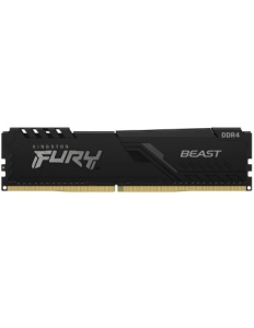 Kingston DDR4 16GB 3600MHz [FURY BEAST], Non-ECC UDIMM, CL18 1.35V, 288-Pin 1Rx8, w/Heatsink KF436C18BB/16 *