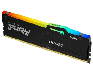 KINGSTON DIMM DDR5 32GB 5600MT/s KF556C36BBE2A-32 FURY Beast Black RGB EXPO - Img 2