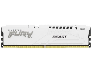 KINGSTON DIMM DDR5 64GB (2x32GB kit) 6000MT/s KF560C36BWEK2-64 FURY Beast White EXPO - Img 2