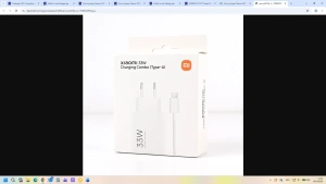 Kucni punjac Xiaomi QC 33W sa USB na Type C kablom beli - Img 3