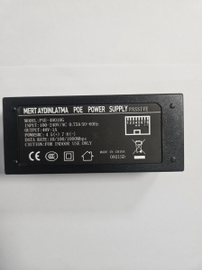 Lanoptics POE-48-48W 48V 48W 1A Gbit Power Adapter with AC Cable