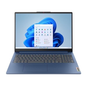 Lenovo IdeaPad Slim 3 16IAH8 (Abyss Blue) 8-Core i5-12450H 2.0-4.4GHz/12MB 16GB DDR5 512GB-SSD-NVMe 16" WUXGA (1920x1200) IPS AG FHD 1080p UHD-Graphics WiFi6-AC HDMI SD-Rdr BT5.2 TPM USB-C/DP NumPad 47Wh 1.62kg DOS 83ES0046YA