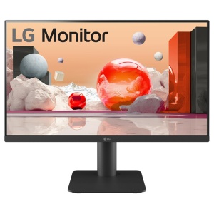 LG 23.8" IPS FHD 1920x1080@100Hz, 16:9, 1000:1, 250 cd/m², 5ms, 178º/178º, 2 HDMI, 2Wx2, VESA, Height/Tilt, Black, 3yw 24MS550-B