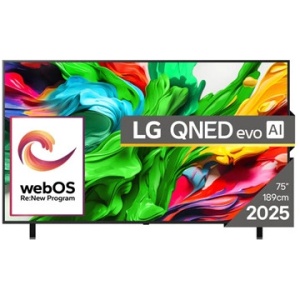 LG LG 75'' (189 cm) 4K HDR Smart QNED TV, 2025 (A) 75QNED85A3C