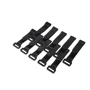 Logilink čičak trakice za vezivanje kablova 150 x 20 mm, 10kom, crna