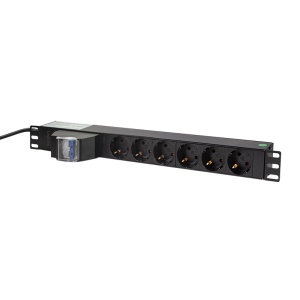 Logilink PDU 6 x šuko CEE 7/3, 2.0m, sa duplim osiguračem - Img 2