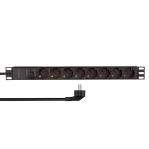 Logilink PDU 8 x šuko CEE 7/3, zaštita od preopterećenja, 1.8m - Img 1