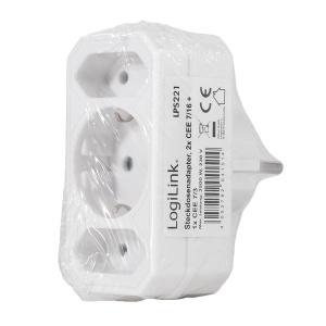 Logilink šuko adapter - lopov 2x CEE 7/16 + 1x CEE 7/3 - Img 3