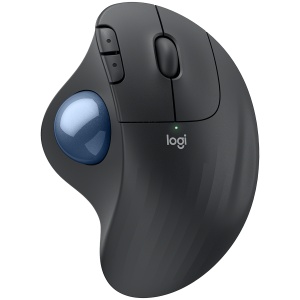 LOGITECH ERGO M575S Wireless Trackball - GRAPHITE+BLUE BALL - BT - EMEA28-935 910-007029 *