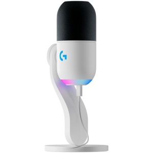 LOGITECH G Yeti GX RGB Gaming Microphone - LIGHTSYNC - OFF WHITE - USB 988-000576