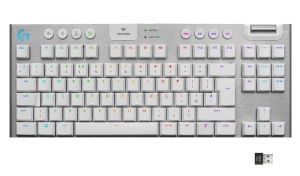 Logitech G915 Tenkeyless Lightspeed GL Tactile, Wireless Gaming Keyboard, White - Img 3