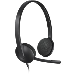 LOGITECH H340 Corded Headset - BLACK - USB 981-000475 * - Img 3