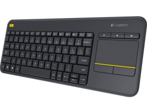 Logitech K400 Plus Wireless Touch Keyboard Black YU - Img 1