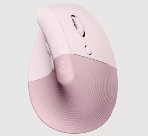 Logitech Lift Vertical Ergonomic Mouse - Rose - Img 1