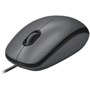 LOGITECH M100 Corded Mouse - BLACK - USB 910-006652 * - Img 3