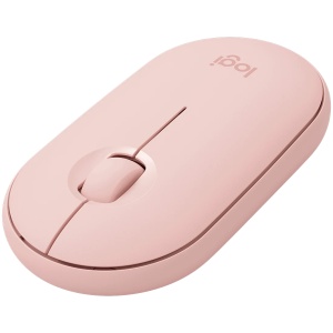 LOGITECH M350S Pebble 2 Bluetooth Mouse - TONAL ROSE 910-007014 - Img 2