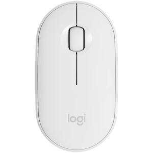 LOGITECH M350S Pebble 2 Bluetooth Mouse - TONAL WHITE 910-007013 * - Img 1