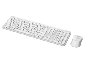 LOGITECH MK950 Wireless Desktop White US tastatura + miš - Img 3