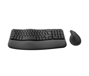 Logitech Wave Keys and Lift Combo Graphite, US *
