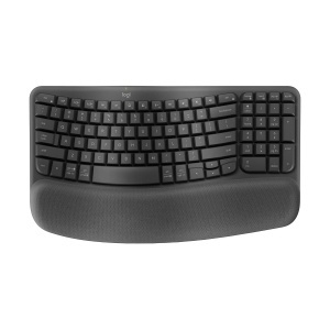 Logitech Wave Keys wireless ergonomic keyboard - GRAPHITE - US - Img 2