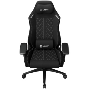 LORGAR CHA41 Fabric Gaming Chair Advanced Black/White LRG-CHA41-BK-WH - Img 2