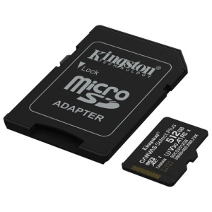 Micro SD Card 512GB Kingston + SD adapter SDCS3/512GB class 10 - Img 3