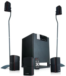 Microlab X15BT Aktivni drveni zvucnici 5.1 sistem 170W RMS (90W+2*16W) 3,5mm, Bluetooth, optical,mic - Img 7