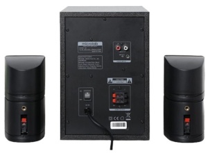 Microlab X2BT Aktivni drveni zvucnici 2.1 sistem 46W RMS (20W+2*13W) 3,5mm, Bluetooth - Img 4