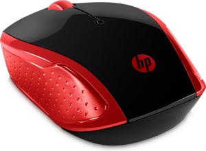 Miš HP 200 bežicni/2HU82AA/crvena