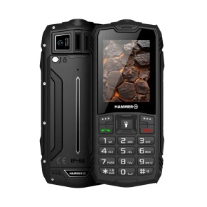 Mobilni telefon Hammer ROCK LTE Black IP68