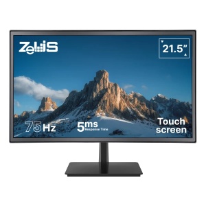Monitor 21.5 Zeus LED ZUS215MAX Touch 1920x1080/Full HD/75Hz/5ms/HDMI/VGA - Img 4