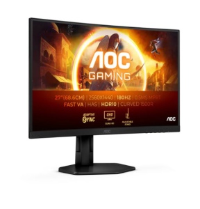 Monitor 27" AOC CQ27G4X IPS 2560 x 1440/180Hz/0,5ms/2xHDMI/DP/Tilt/Swiwel - Img 2