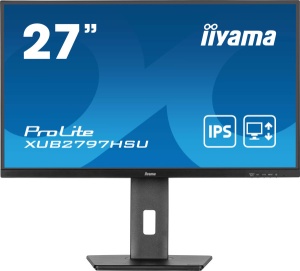 Monitor 27" Iiyama XUB2797HSU-B2 IPS 1920x1080/100Hz/1ms/HDMI/DP/USB/zvučnici