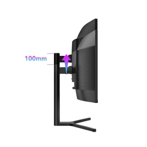 Monitor 34 Titan Army C34A1R 3440x1440/VA AG/1ms/165Hz/2xHDMI/2xDP/HDR10/zakrivljen - Img 4