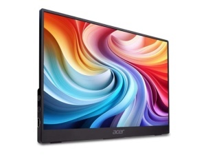 Monitor ACER PM161QB1bmiuux 15,6"/IPS/1920x1080/60Hz/6ms GtG/Mini HDMI, USB type C x2/zvucnici/crna - Img 2