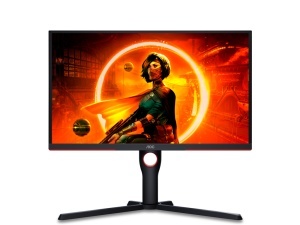 Monitor AOC 25G3ZM/BK 24.5"/VA/1920x1080/240Hz/1ms GtG/HDMIx2,DP/Freesync/Pivot,visina/crna*