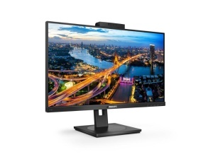 Monitor PHILIPS 243B1JH/00 23.8"/IPS/1920x1080/75Hz/4ms/HDMI,DP,USB/VESA/kamera/zvucnici/crna - Img 2